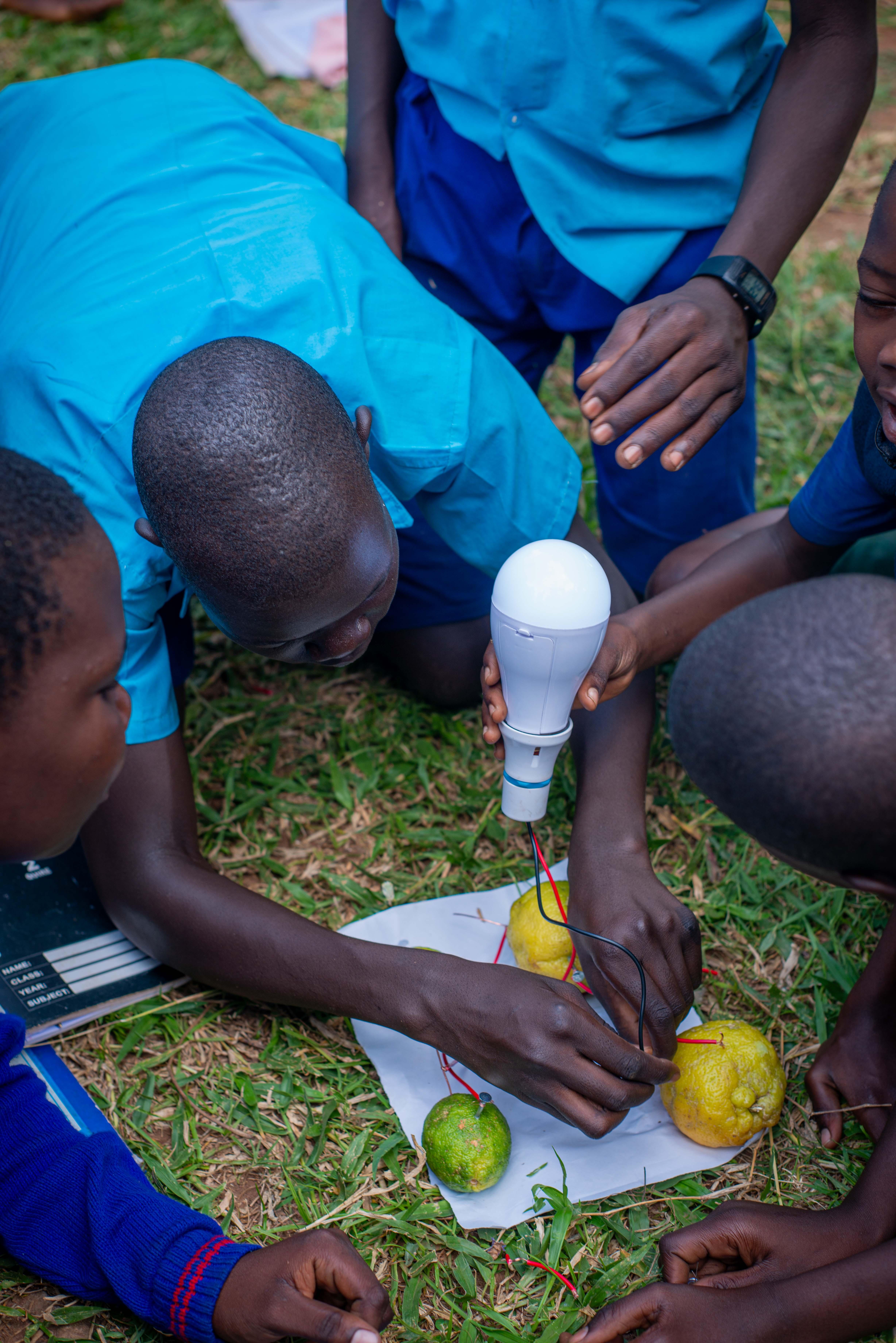 Electric Circuit at Layibi primary school